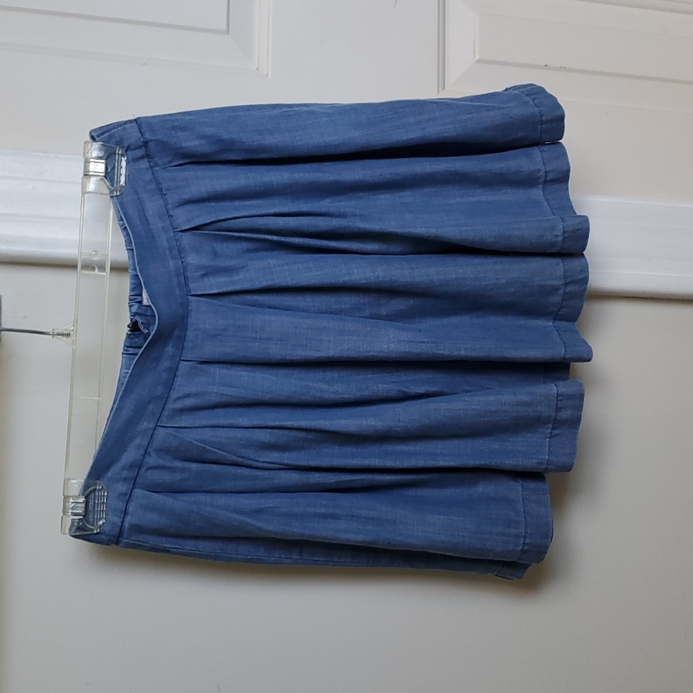 Blue Jean style skirt small